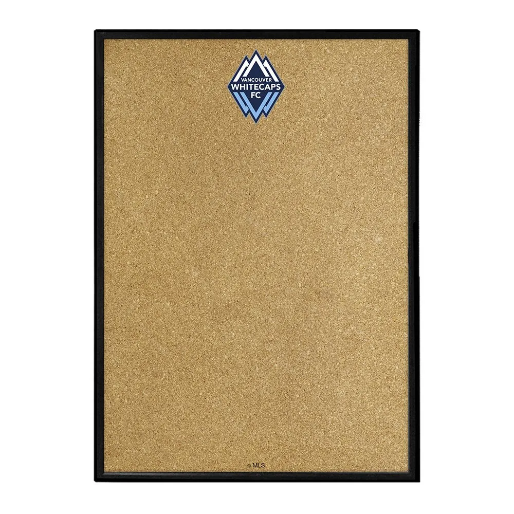 Vancouver Whitecaps FC: Framed Cork Board Wall Sign