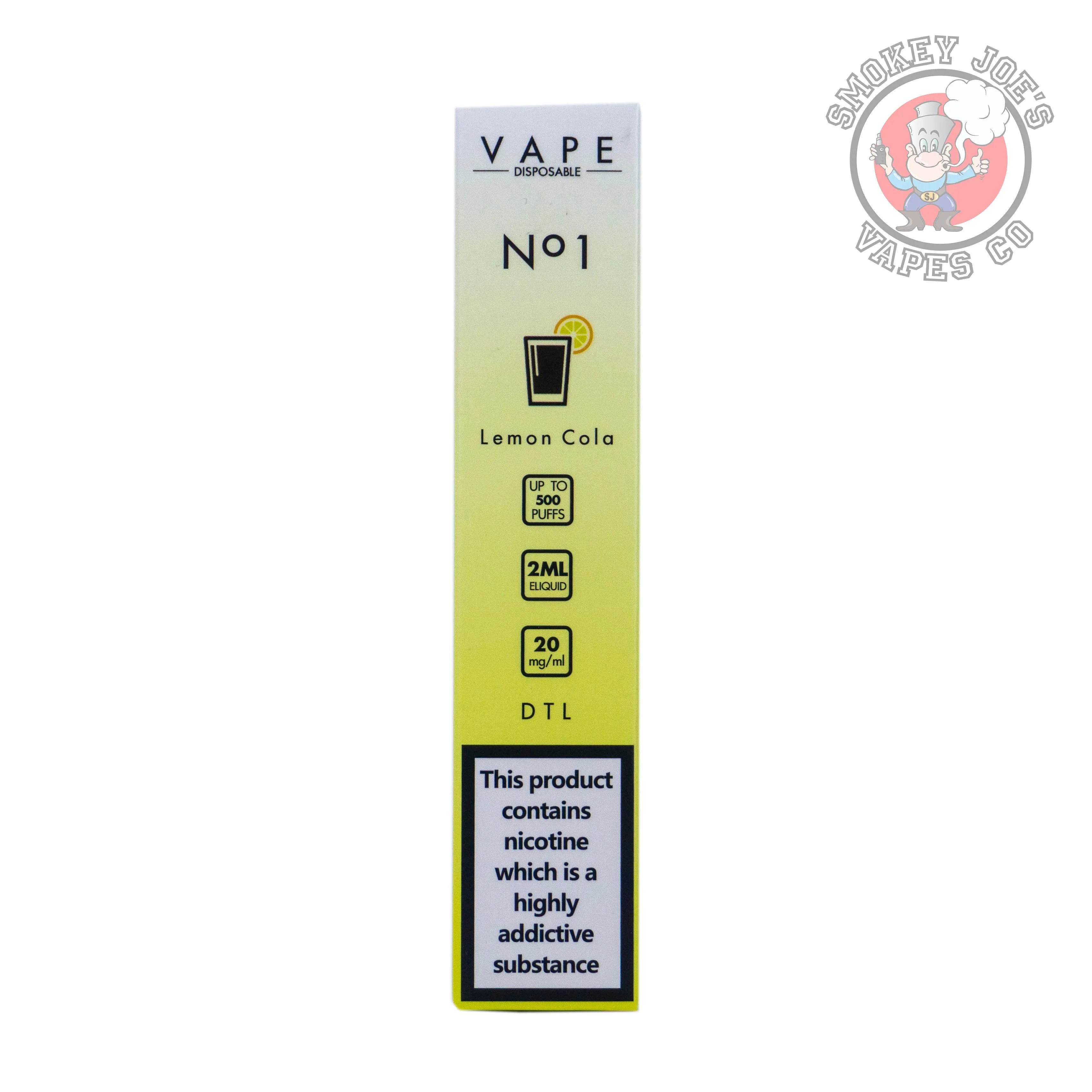 Vape Disposable - Lemon Cola - 20mg