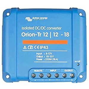 Victron Orion-TR Smart 12/12-18A 18A (220W) Isolated DC-DC Charger or Power Supply [ORI121222120]