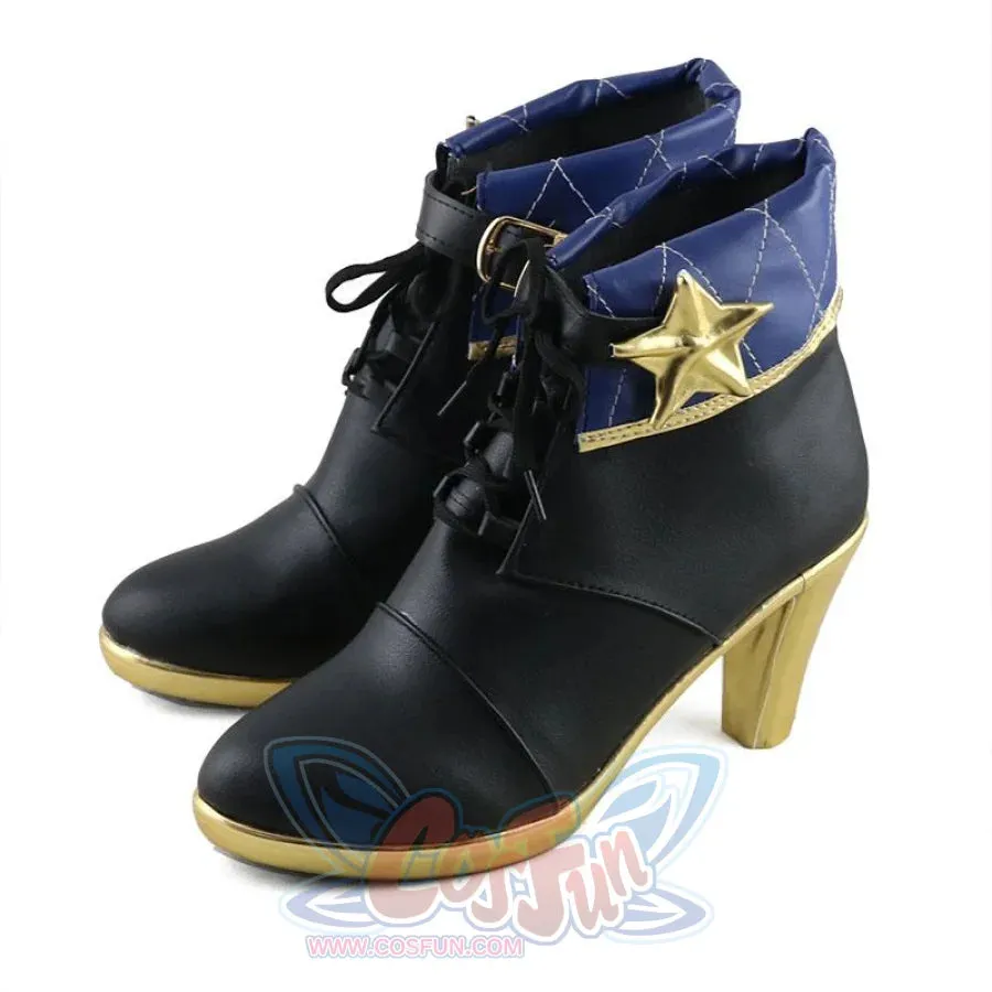Virtual Vtuber Hoshimachi Suisei Cosplay Shoes C00113
