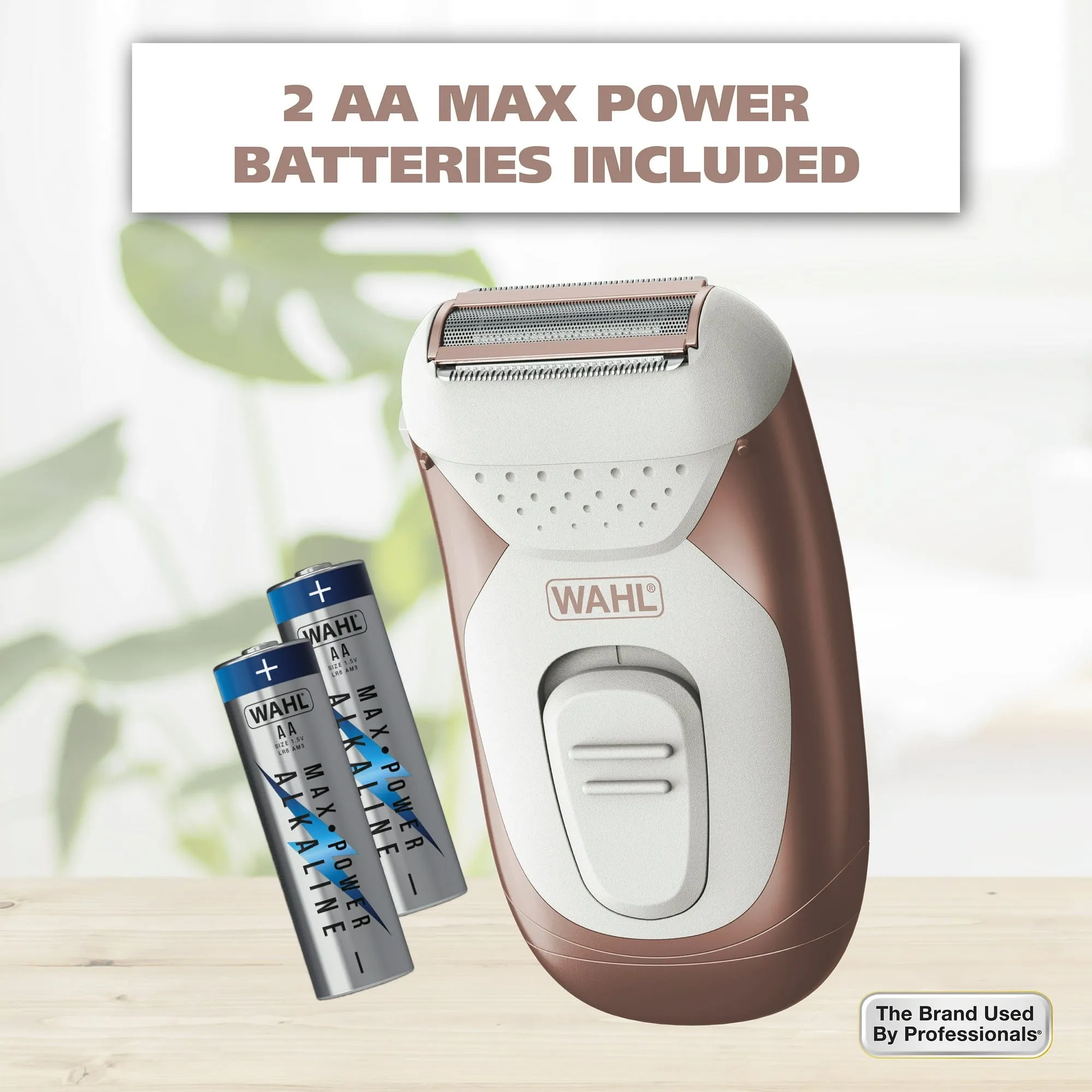 Wahl Smooth Confidence, Ladies Waterproof, Battery Shaver WT3024992