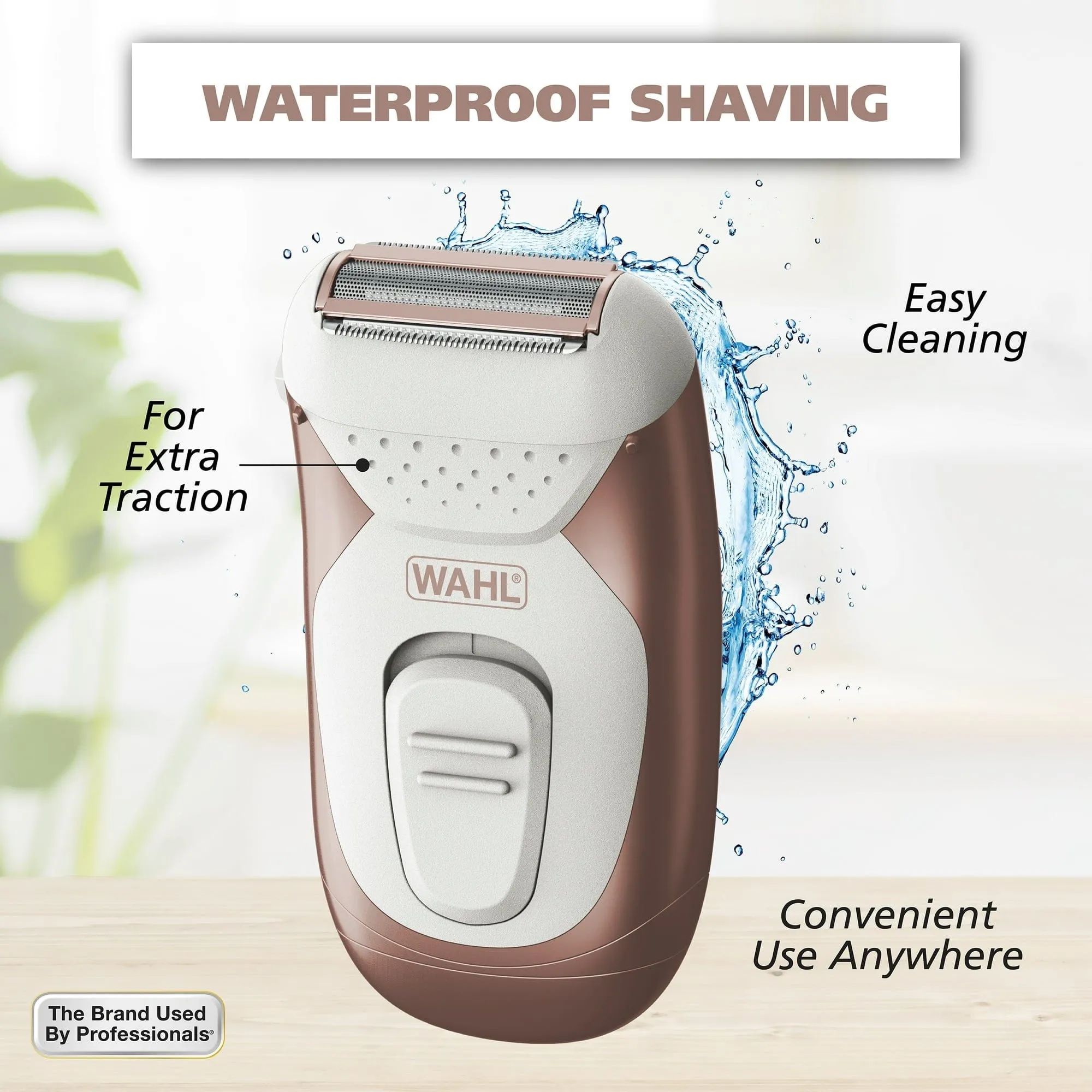 Wahl Smooth Confidence, Ladies Waterproof, Battery Shaver WT3024992