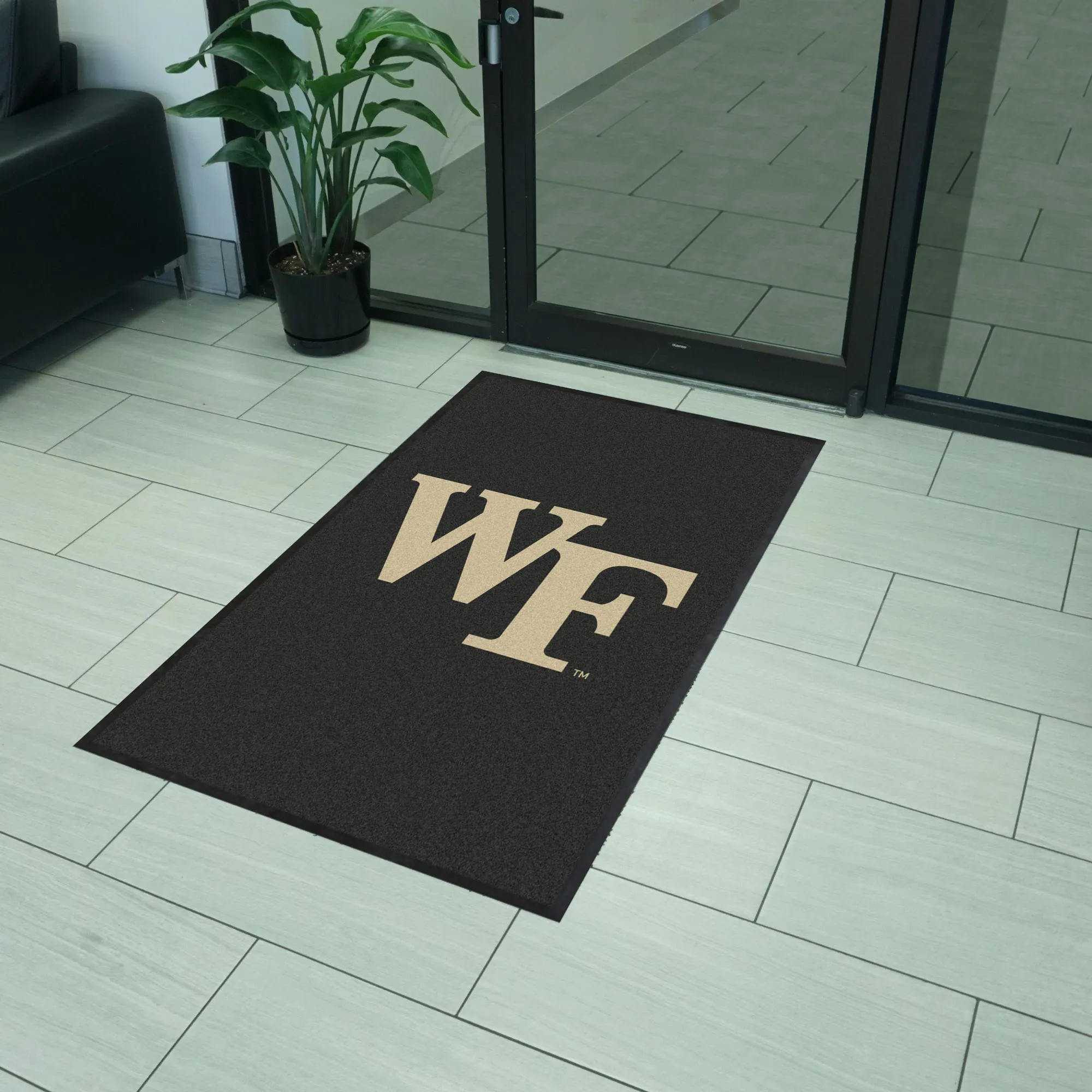 Wake Forest University 3X5 Logo Mat - Portrait