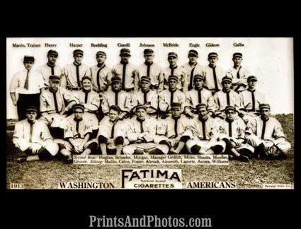 Washington Baseball Club 1913  5094