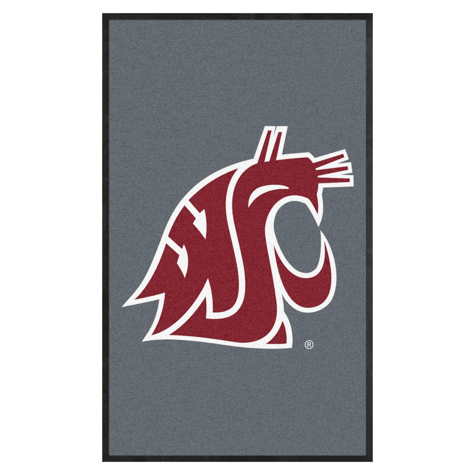 Washington State University 3X5 Logo Mat - Portrait