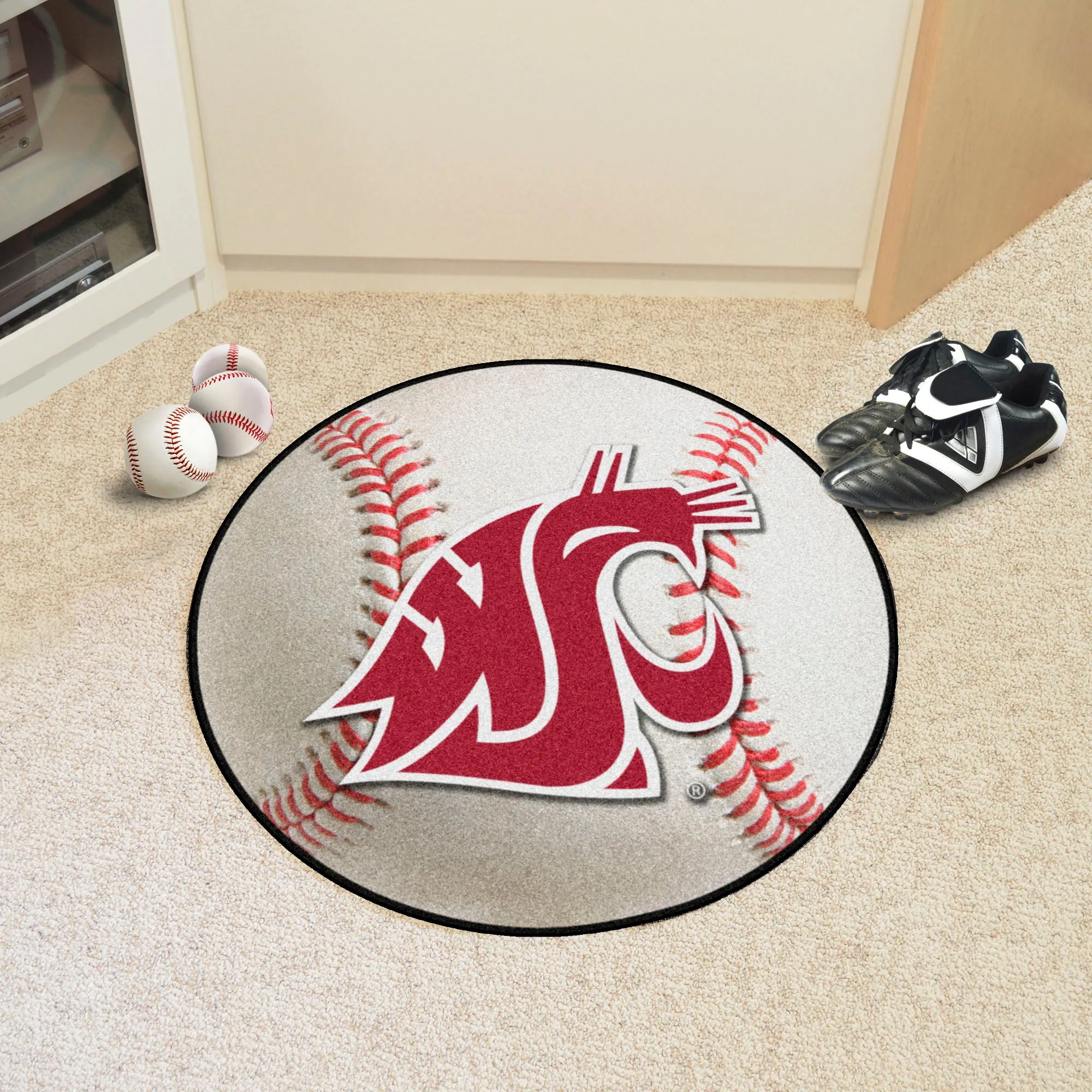 Washington State University Baseball Mat