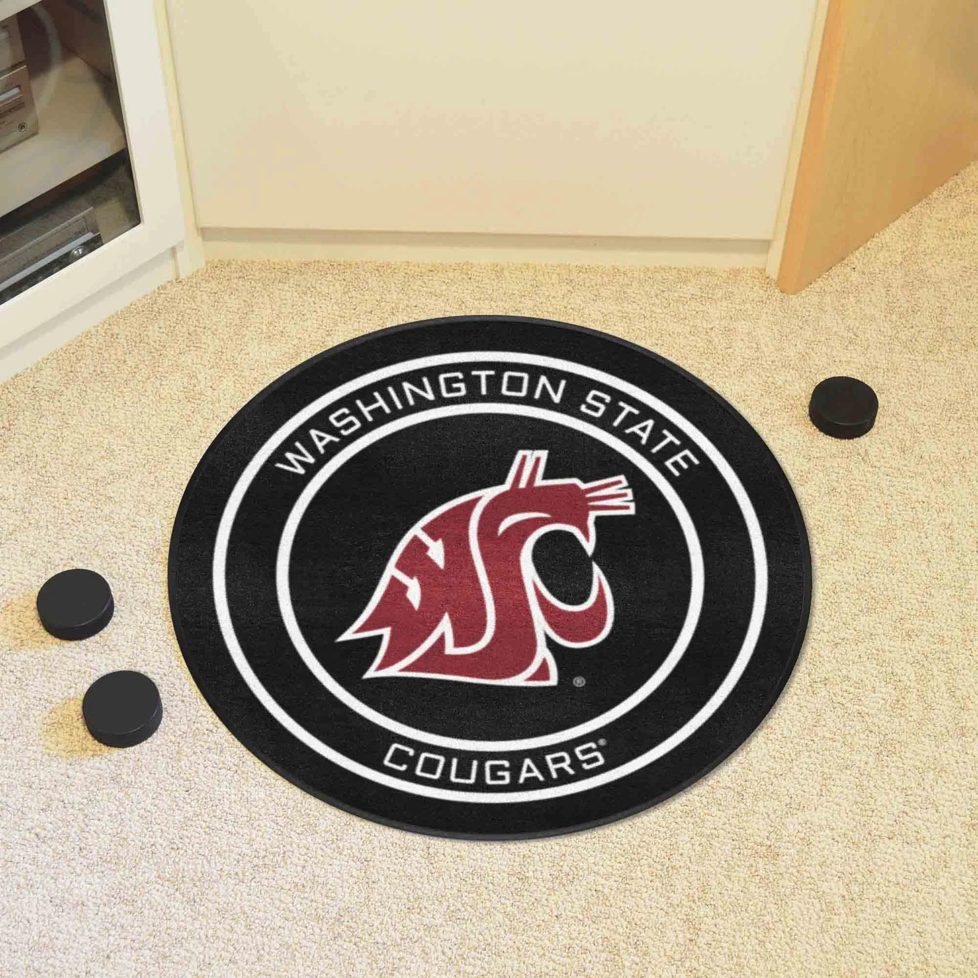 Washington State University Puck Mat