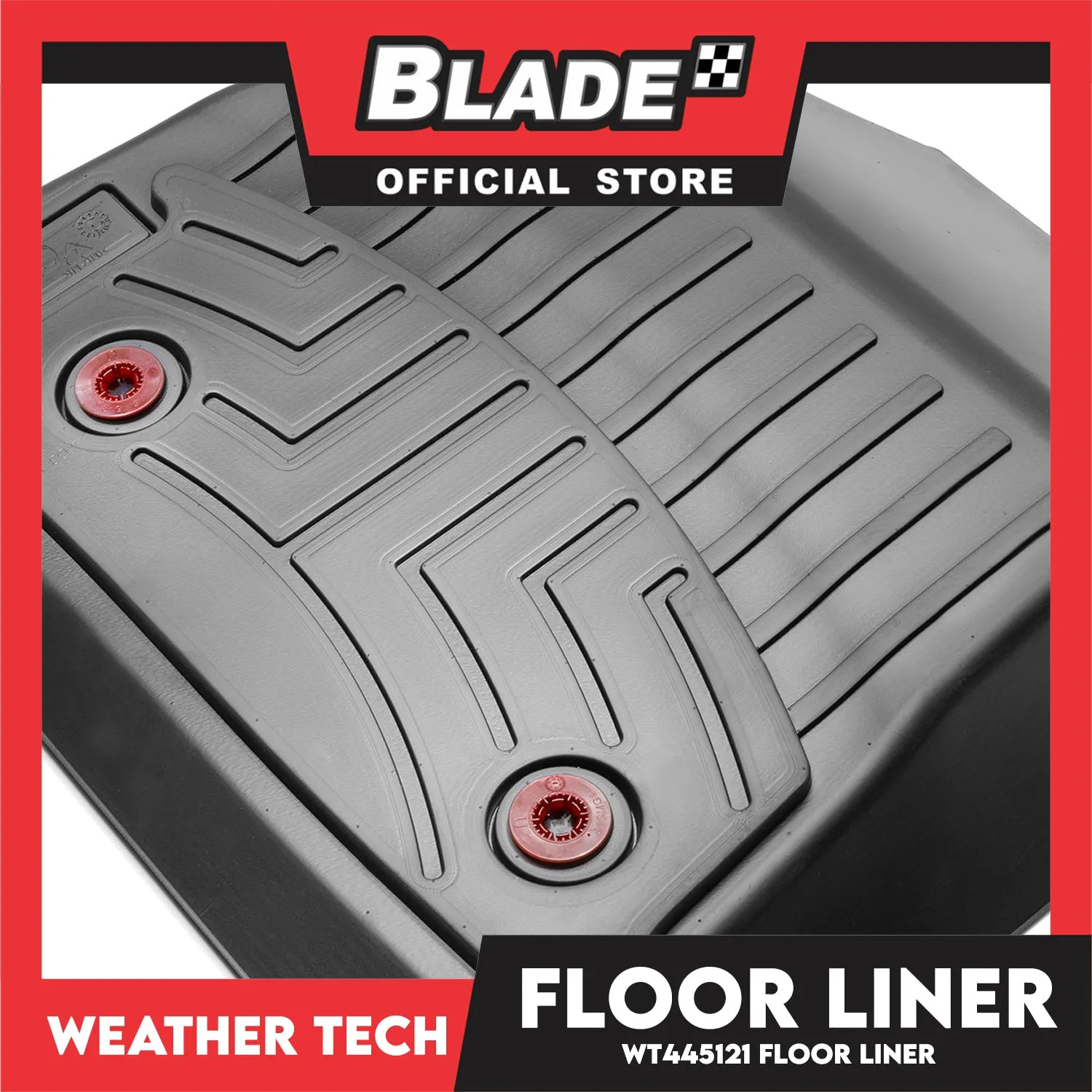 Weathertech Digital Fit Floor Liner Toy. Innova/Hilux/Fortuner'14 WT445121
