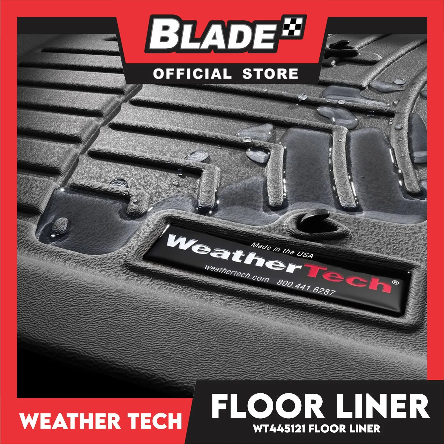 Weathertech Digital Fit Floor Liner Toy. Innova/Hilux/Fortuner'14 WT445121