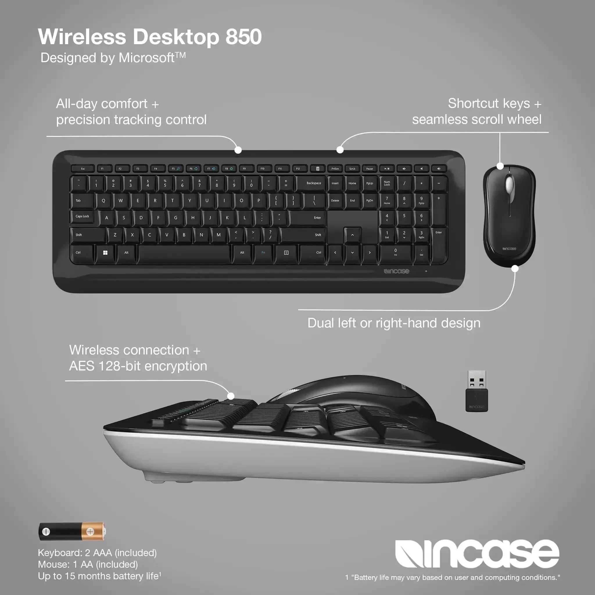 Wireless Desktop 850 (UK)