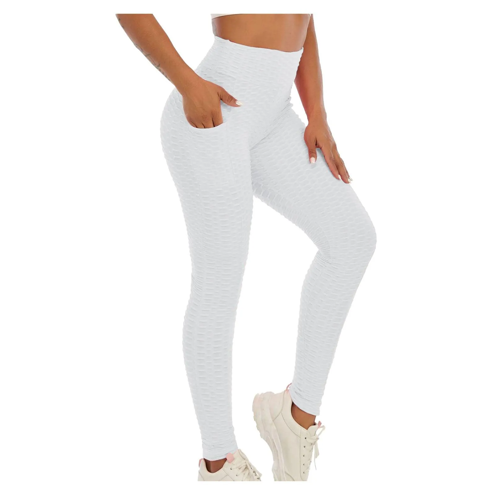 Women High Waist Push Up Legging Pants