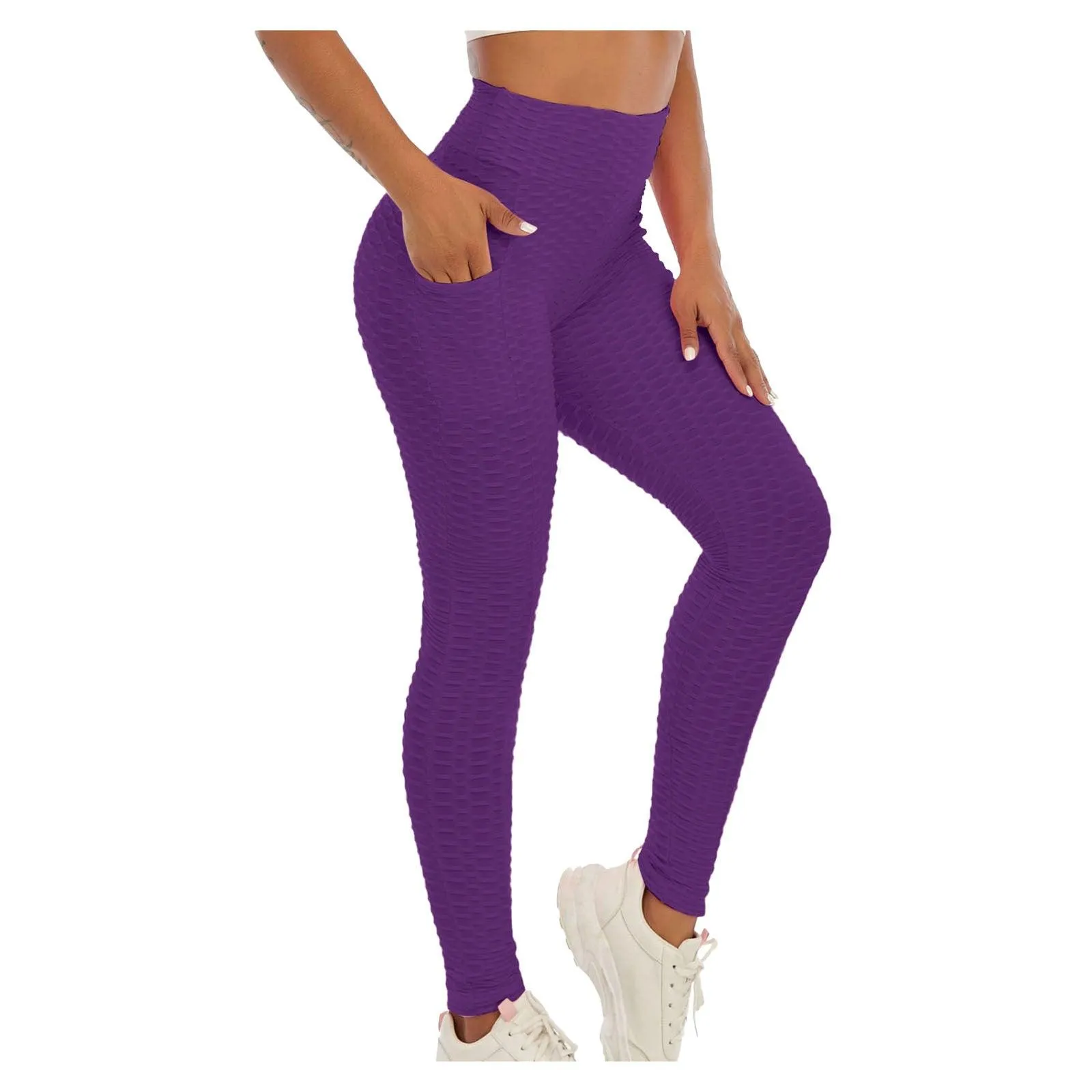 Women High Waist Push Up Legging Pants