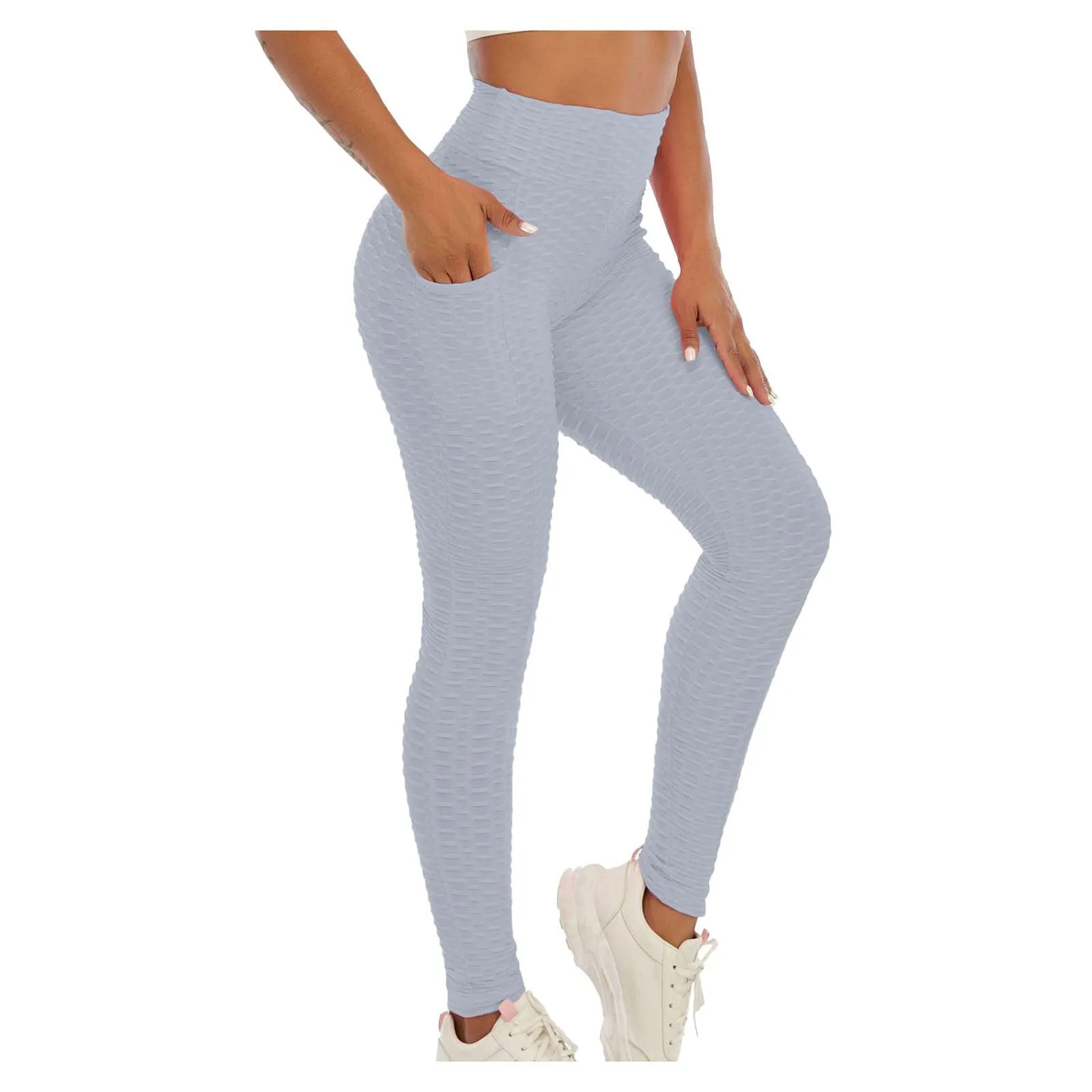 Women High Waist Push Up Legging Pants