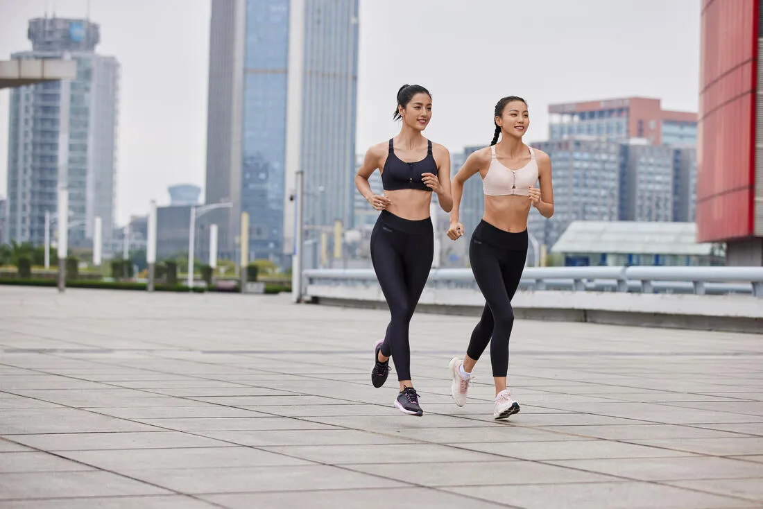 Women's High-Support Zip Sports Bra
