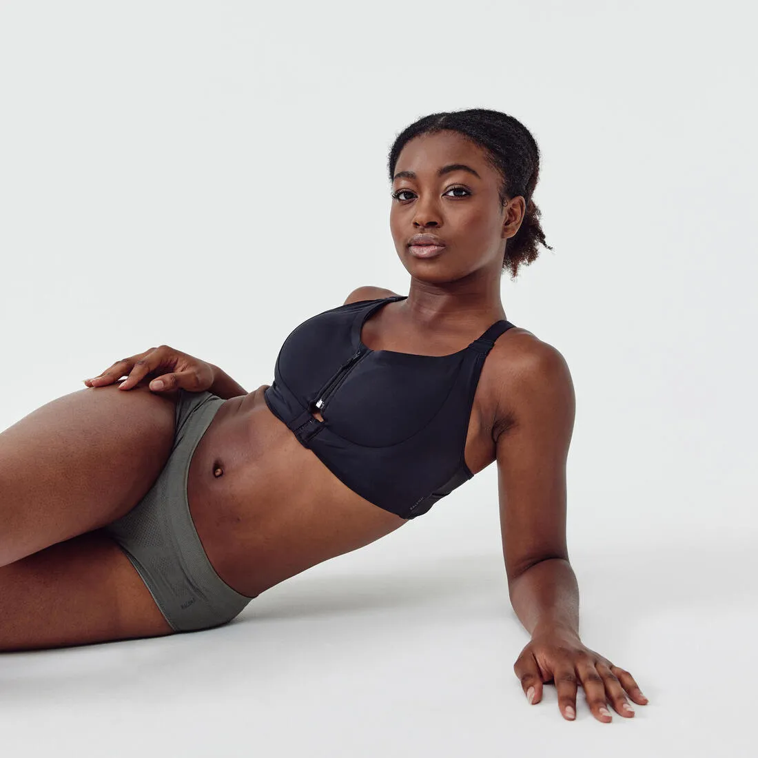 Women's High-Support Zip Sports Bra