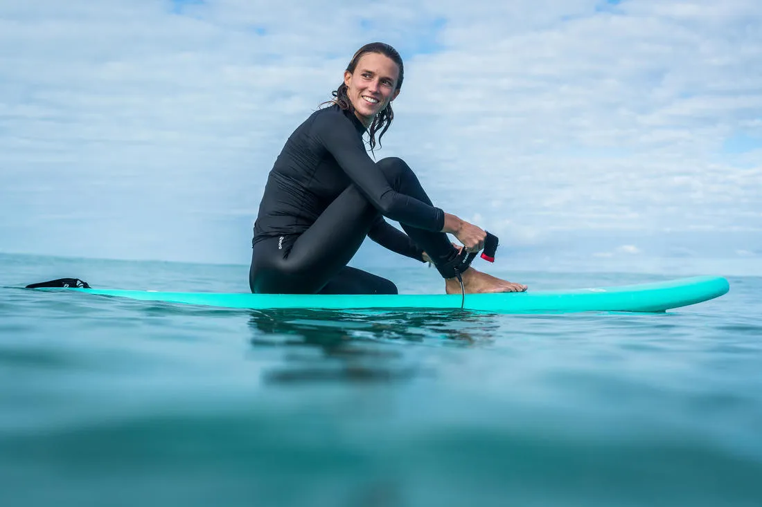 Women's Long Sleeve UV-resistant Surfing T-Shirt black