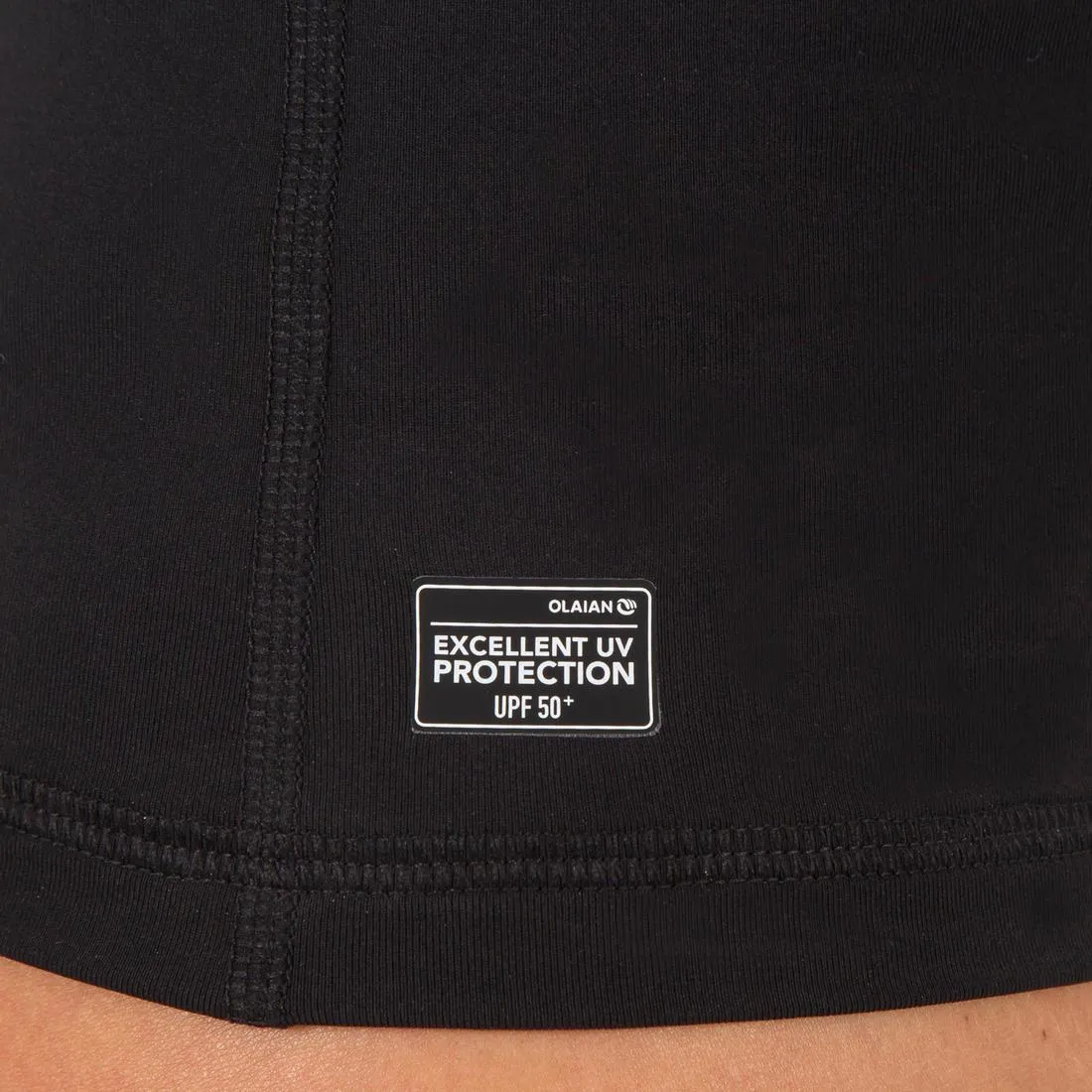 Women's Long Sleeve UV-resistant Surfing T-Shirt black