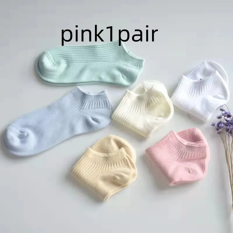 Women's Low-cut Athletic Socks Sweat-absorbent Short Waist Female Cotton Socks