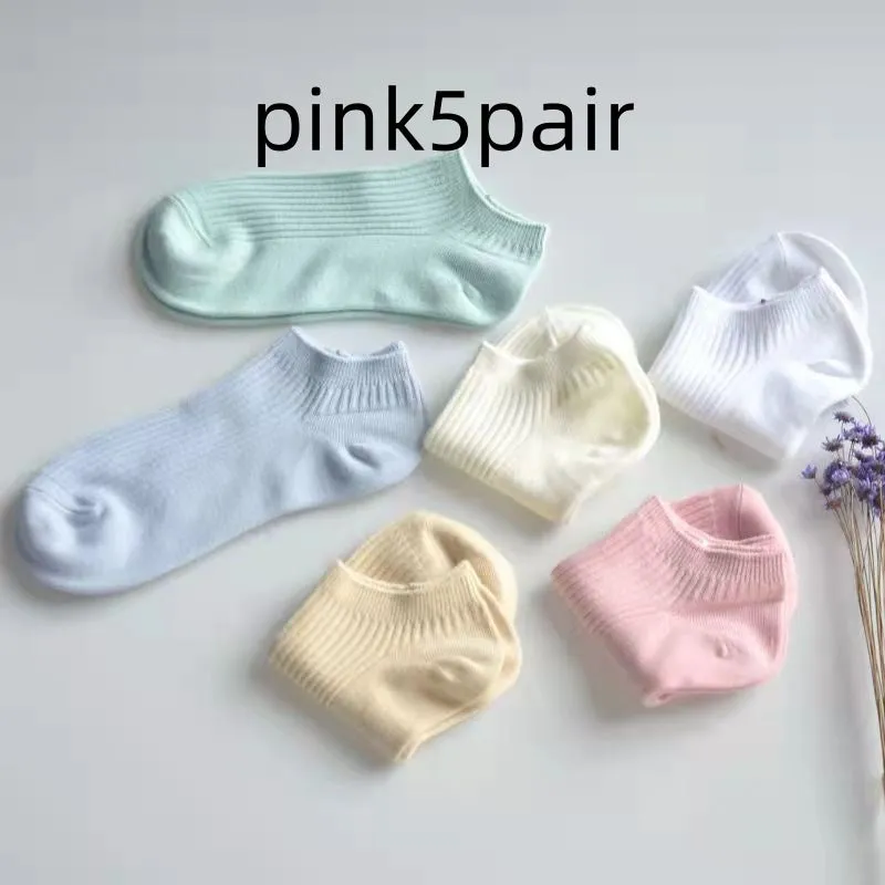 Women's Low-cut Athletic Socks Sweat-absorbent Short Waist Female Cotton Socks