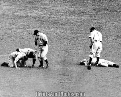 YANKEE Collision DiMaggio & Gordon  3109