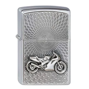 Zippo Motor Bike Emblem Lighter